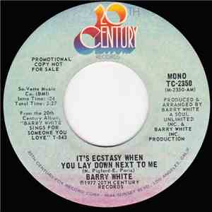 Barry White - It's Ecstasy When You Lay Down Next To Me download free
