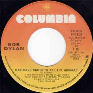 Bob Dylan - Man Gave Names To All The Animals download free