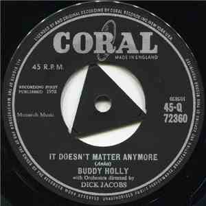 Buddy Holly - It Doesn't Matter Anymore / Raining In My Heart download free