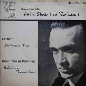 Burgschauspieler Albin Skoda - Liest Balladen 1 download free