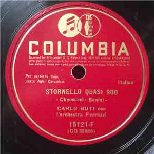 Carlo Buti con L'Orchestra Ferruzzi - Stornello Quasi 900 / Canta All 'Italiana download free