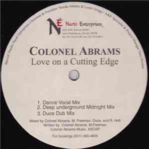 Colonel Abrams - Love On A Cutting Edge download free