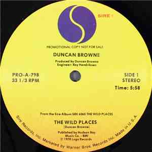 Duncan Browne - The Wild Places download free
