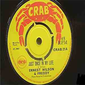 Ernest Wilson & Freddy / Glen Adams - Just Once In My Life / Mighty Organ download free
