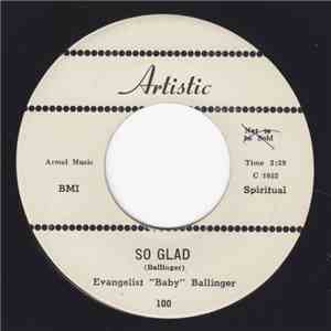 Evangelist "Baby" Ballinger - So Glad / Let It Be download free