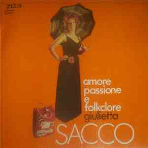 Giulietta Sacco - Amore Passione E Folkclore download free
