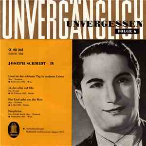Joseph Schmidt - Joseph Schmidt · IV download free