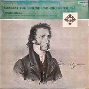 Niccolò Paganini, Leonid Kogan, Василий Небольсин, Soviet Radio Symphony Orchestra - Nicolo Paganini Konzert für Violine und Orchester Nr. 1 D-Dur, op. 6 download free