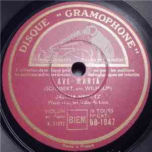 Schubert Played By Jascha Heifetz - Ave Maria / Rondo download free