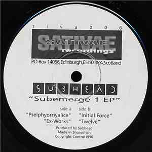 Subhead - Subemerge 1 EP download free