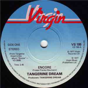 Tangerine Dream - Encore download free
