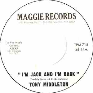 Tony Middleton - I'm Jack And I'm Back download free
