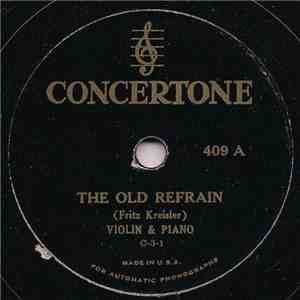Unknown Artist - The Old Refrain / Meditation From Thais download free
