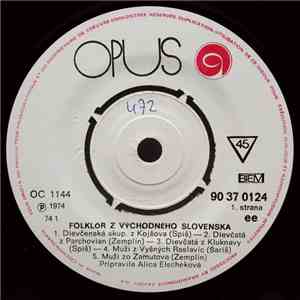 Various - Folklór Z Východného Slovenska download free